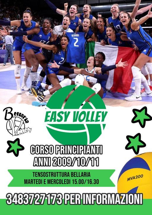 corsi per principianti di pallavolo